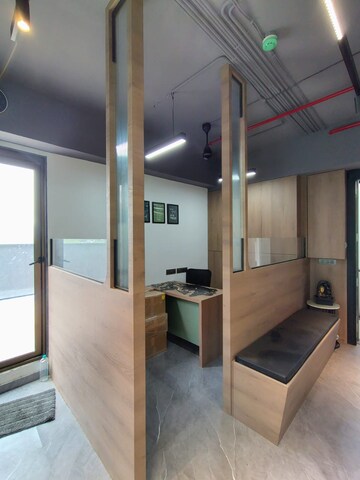 Bathroom in  Office Space at Wagle Estate, Shivaji Nagar – for Rent