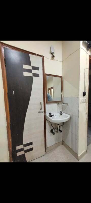 Bathroom in 1 BHK Apartment at Aadharshila Apartment, Sarita Vihar – for Rent