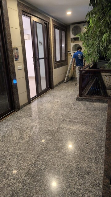 Balcony in 4 BHK Builder Floor at Greater Kailash ii – for Rent