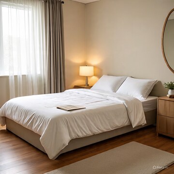 Bedroom in 4 BHK Apartment at Pragati Vihar  – for Rent