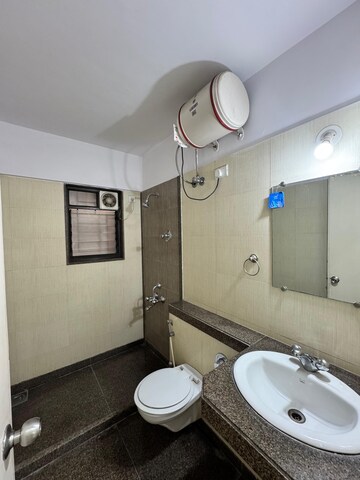 Bathroom in 2 BHK Apartment at Yash Wisteria, Wakad – for Rent