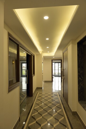 Building Lobby in 4 BHK Builder Floor at Greater Kailash I – for Rent