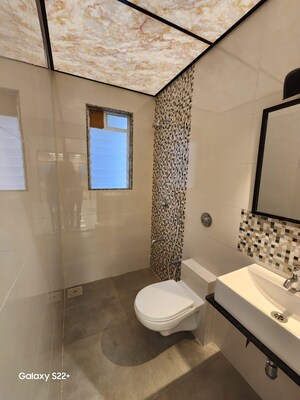 Bathroom in 2 BHK Apartment at Sushanku Avenue 36, Goregaon West – for Sale