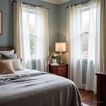 Bedroom in 4 BHK Apartment at Pragati Vihar  – for Rent