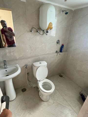 Bathroom in 3 BHK Builder Floor at Puri Aman Vilas, Sector 89 – for Sale