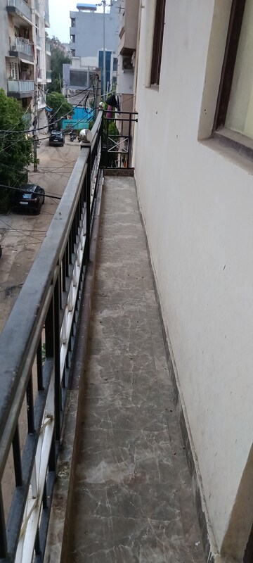 Balcony in 3 BHK Builder Floor at Saket – for Rent