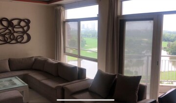 Living Room in 4 BHK Apartment at Purvanchal Royal City, Chi V Greater Noida – for Rent