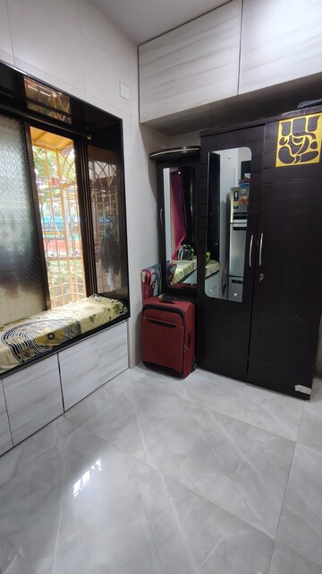 Bedroom in 1 RK Apartment at Vasant Valley Complex, Malad East – for Rent
