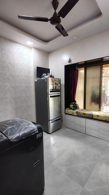 Living Room in 1 RK Apartment at Vasant Valley Complex, Malad East – for Rent