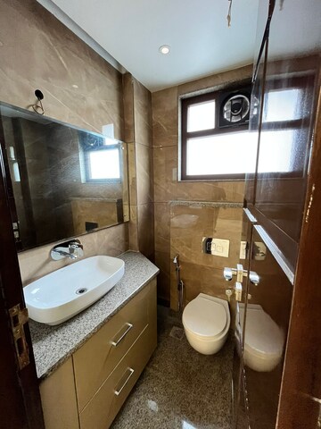 Bathroom in 2 BHK Builder Floor at Subhash Nagar – for Rent