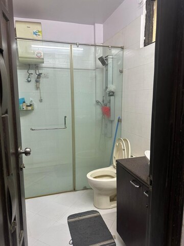 Bathroom in 2 BHK Builder Floor at Rajouri Garden – for Rent