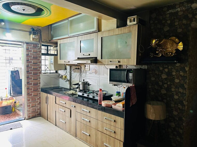 Kitchen, ip extension 4 Bedroom 1600 Sq.Ft. Apartment In Ip Extension Delhi 9026686