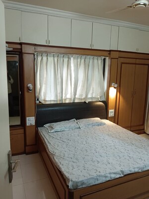 Bedroom in 2 BHK Apartment at Srushti Bellagio, Ravet – for Sale