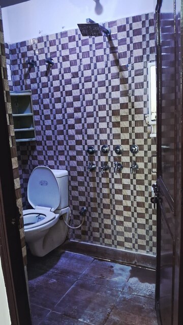 Bathroom in 2 BHK Builder Floor at Subhash Nagar – for Rent