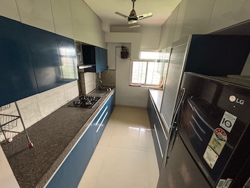 Kitchen in 3 BHK Apartment at Kalpataru Hills, Manpada – for Rent