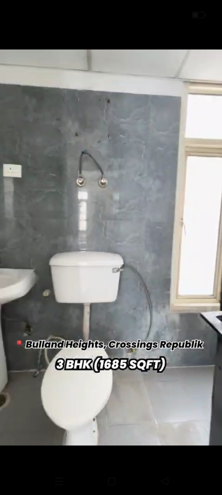 Bathroom, bulland-heights 3 Bedroom 1685 Sq.Ft. Apartment In Sain Vihar Ghaziabad 9026747