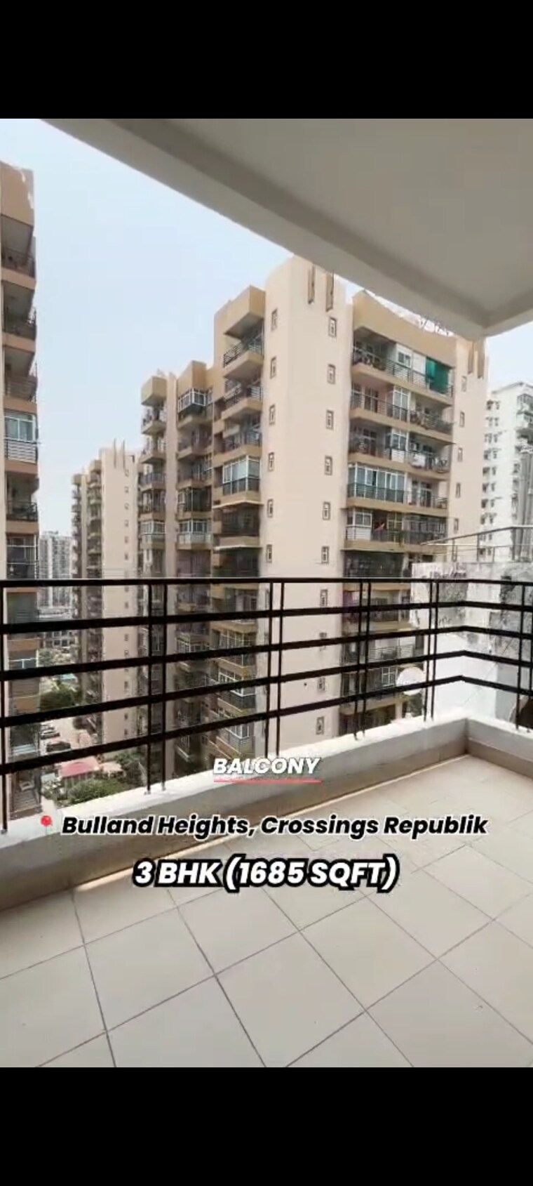 Exterior View, bulland-heights 3 Bedroom 1685 Sq.Ft. Apartment In Sain Vihar Ghaziabad 9026747