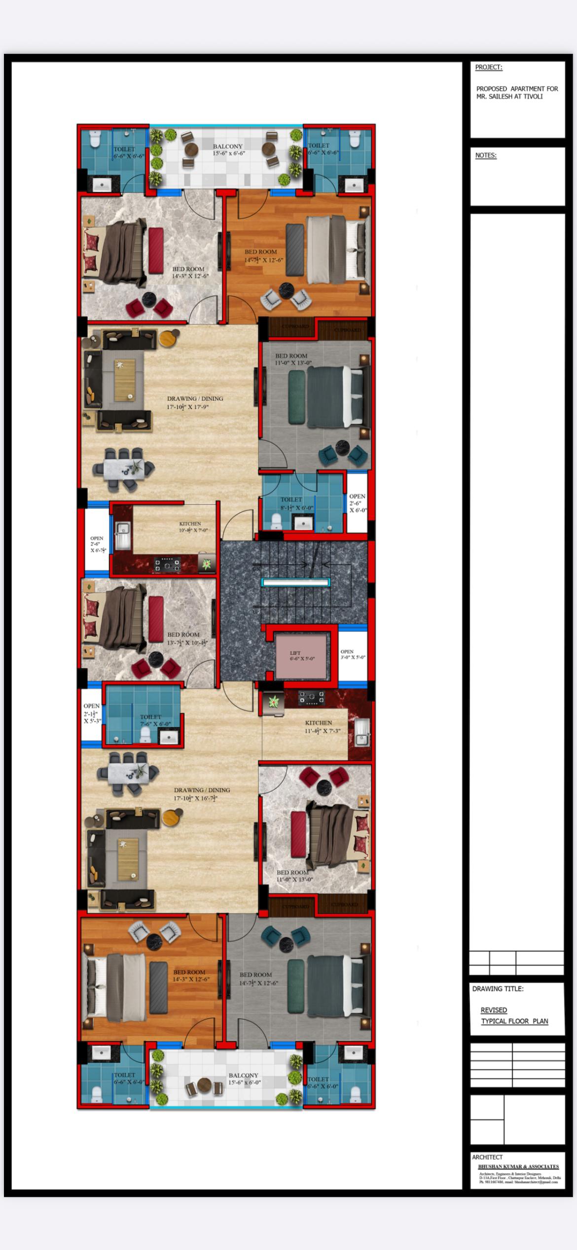 3 BHK + Extra Room Builder Floor For Sale in Chattarpur