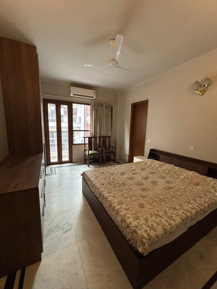 Bedroom, malviya nagar 4 Bedroom 3000 Sq.Ft. Builder Floor In Malviya Nagar Delhi 9026798