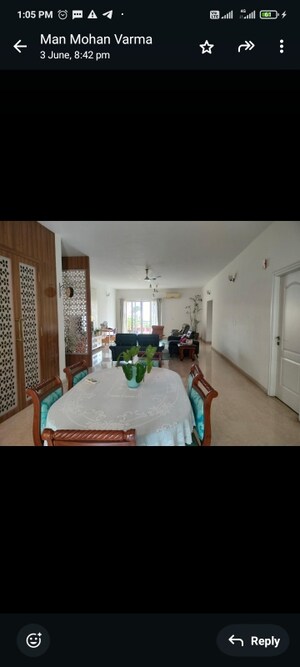 Bedroom in 4 BHK Apartment at K Raheja Corp Quiescent Heights, Madhapur – for Sale