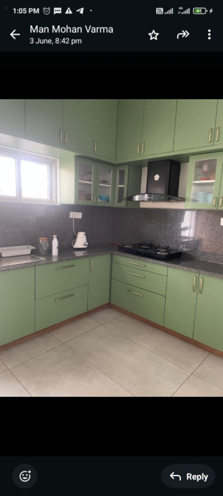 Kitchen, k-raheja-corp-quiescent-heights 4 Bedroom 3170 Sq.Ft. Apartment In Madhapur Hyderabad 9026833