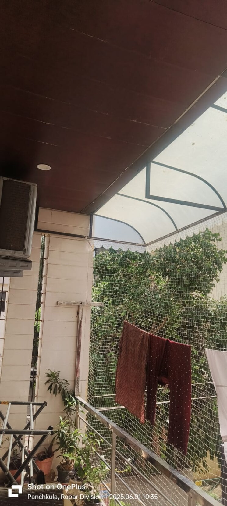 Balcony, ambala highway 3 Bedroom 1100 Sq.Ft. Builder Floor In Ambala Highway Zirakpur 9026831