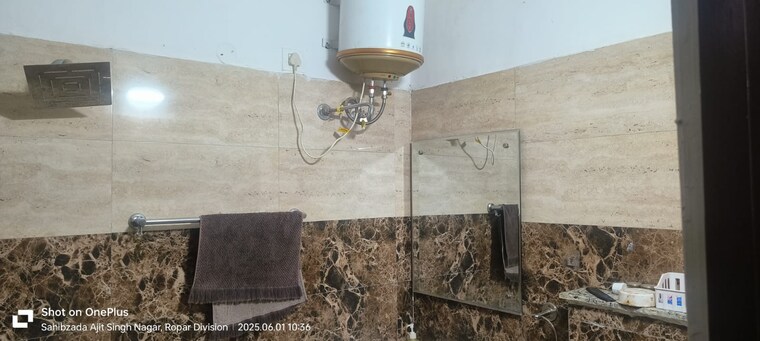 Bathroom, ambala highway 3 Bedroom 1100 Sq.Ft. Builder Floor In Ambala Highway Zirakpur 9026831