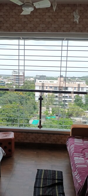 Balcony in 2 BHK Apartment at D And T Rajkamal Park CHS, Aundh – for Sale