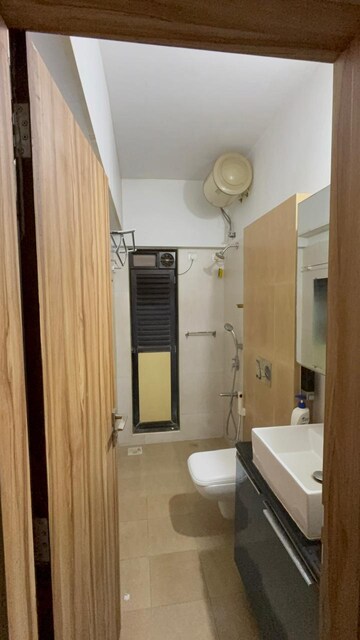 Bathroom in 2 BHK Apartment at Kanakia Rainforest, Andheri East – for Rent