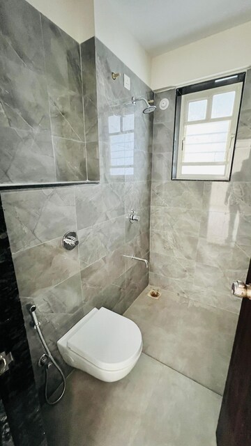 Bathroom in 3 BHK Apartment at Basil Mondale, Mundhwa – for Rent