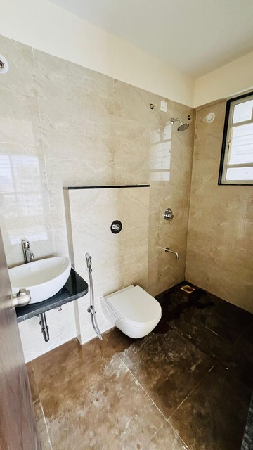 Bathroom in 3 BHK Apartment at Basil Mondale, Mundhwa – for Rent