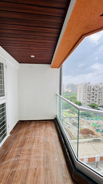 Balcony in 3 BHK Apartment at Basil Mondale, Mundhwa – for Rent