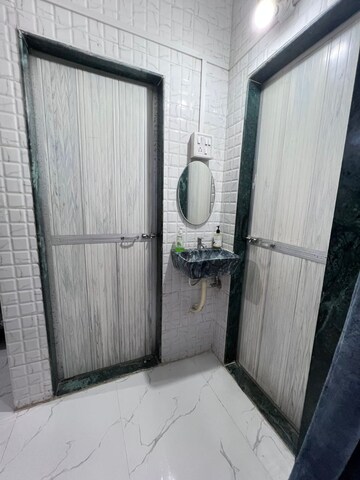 Bathroom in 1 RK Apartment at Kopar Khairane – for Rent
