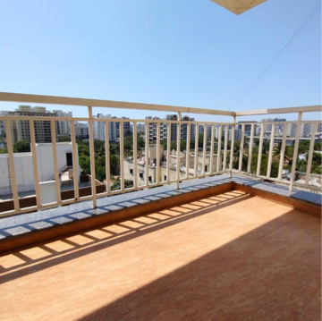 Balcony in 2 BHK Apartment at Parmar Garden, Netaji Nagar – for Rent