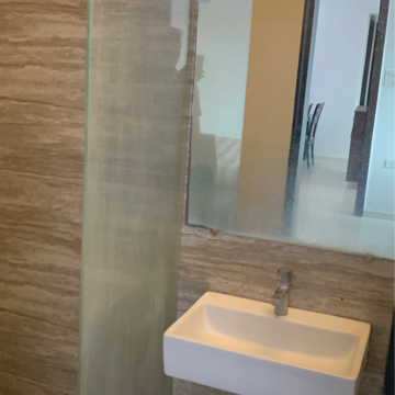 Building Lobby in 2 BHK Apartment at Raheja Gardens, Netaji Nagar – for Rent