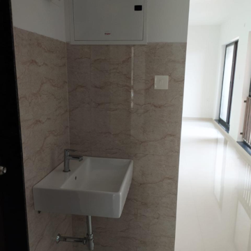 Bathroom in 2 BHK Apartment at Kanifnath Royal KP Stellar, Mohammadwadi – for Rent