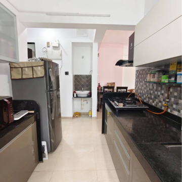 Kitchen in 3 BHK Apartment at Kolte Patil Rose Paradise, Nibm – for Sale