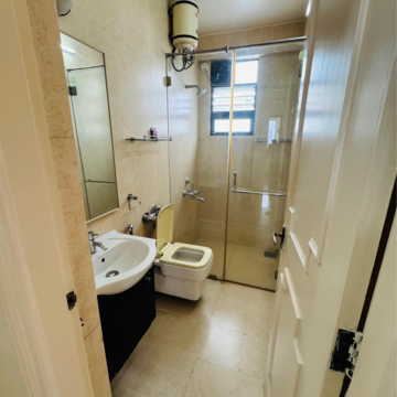 Bathroom in 3 BHK Apartment at Kolte Patil Rose Paradise, Nibm – for Sale