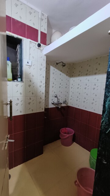 Bathroom in 1 BHK Apartment at Tulsidham Complex, Kapur Bawdi – for Rent
