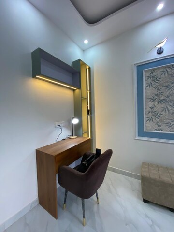Living Room in 3 BHK Apartment at Khanpur – for Sale
