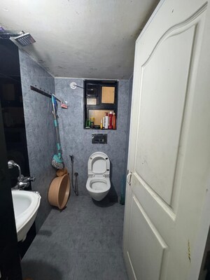 Bathroom in 2 BHK Apartment at Jai Ganesh CHS, Kharghar – for Sale