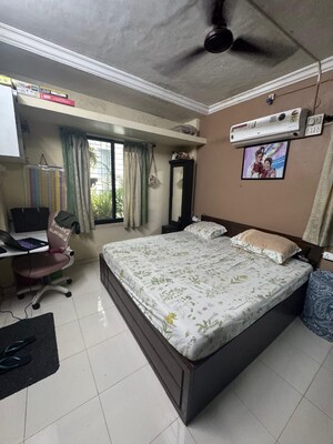 Bedroom in 2 BHK Apartment at Jai Ganesh CHS, Kharghar – for Sale