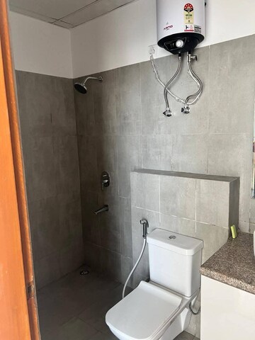 Bathroom in 3 BHK Apartment at Godrej Meridien, Sector 106 – for Rent