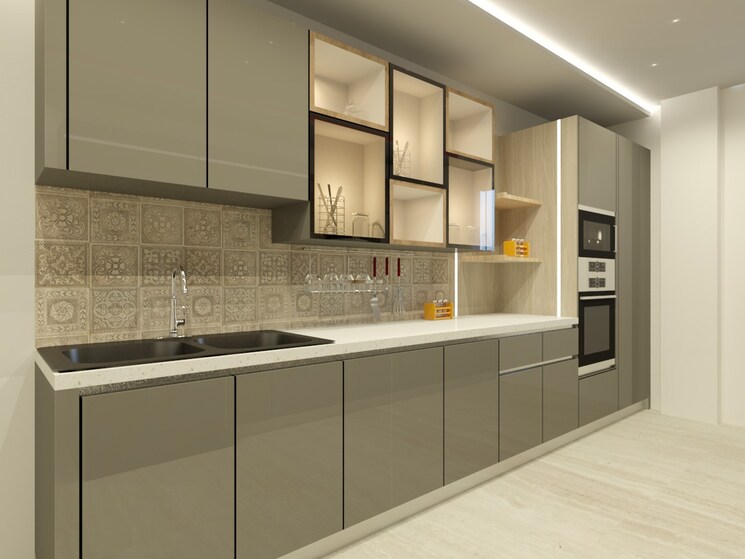 Kitchen, pitampura 3 Bedroom 1000 Sq.Ft. Builder Floor In Pitampura Delhi 9027082