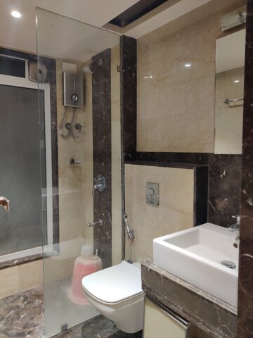 Bathroom in 2 BHK Apartment at Raunak Viraj Bliss, Khar West – for Sale