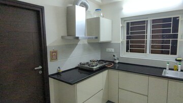 Kitchen in 3 BHK Apartment at Sumadhura Acropolis, Gachibowli – for Rent