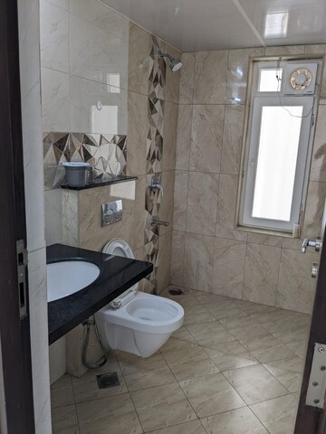 Bathroom in 3 BHK Apartment at Sumadhura Acropolis, Gachibowli – for Rent