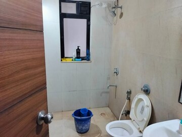 Bathroom in 3 BHK Apartment at Peninsula Ashok Meadows, Hinjewadi – for Rent