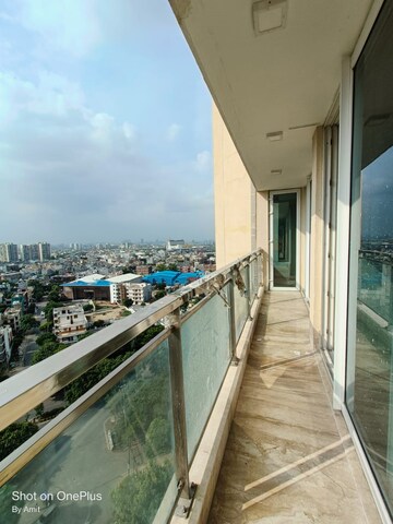 Balcony in 4 BHK Apartment at Ambience Tiverton, Sector 50 – for Rent