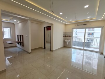 Living Room in 3.5 BHK Apartment at Ramky One Harmony, Bachupally – for Rent